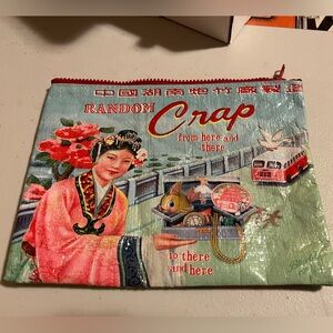 Blue Q Multicolor Cosmetic Bag